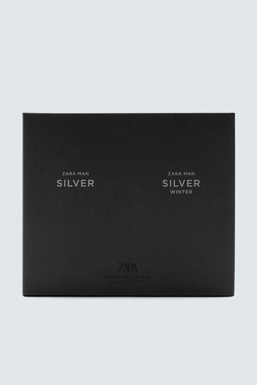 SILVER + SILVER WINTER EDT 2 x 90 ML / 3.04 oz -  by Zara - Image 1