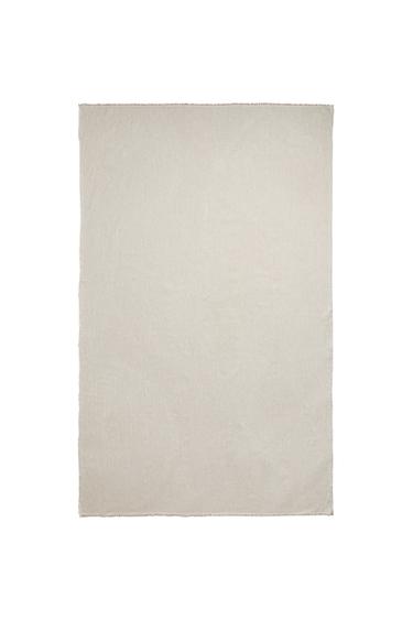 MULTI-PURPOSE THROW WITH LINES - Brown by Zara