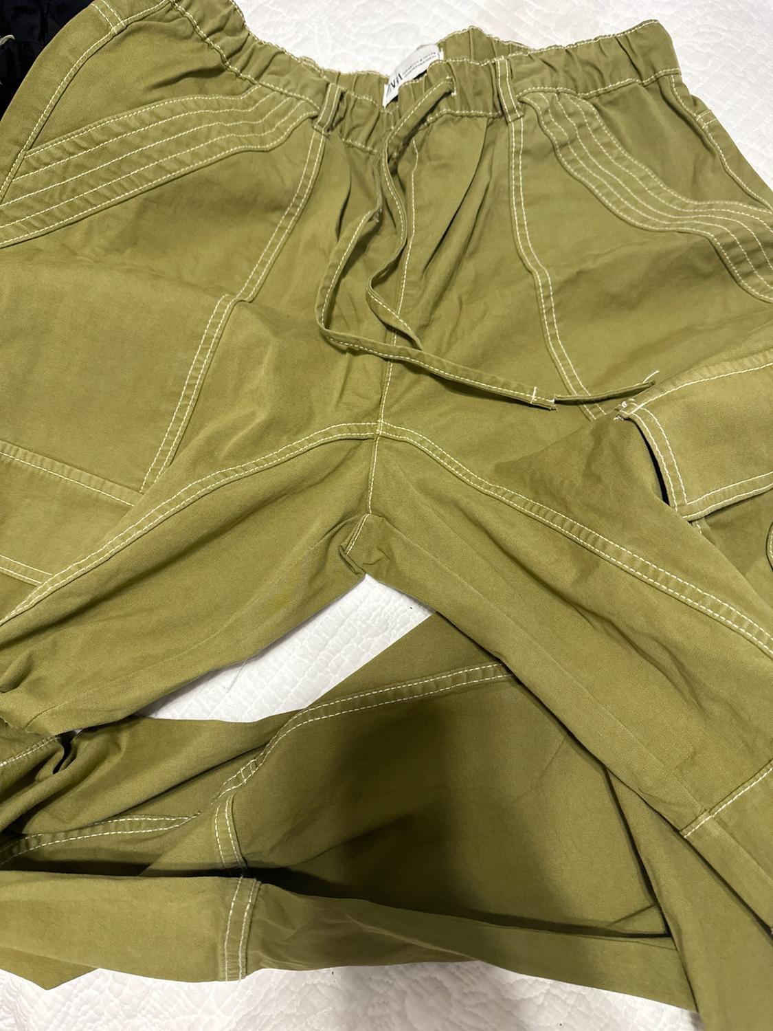 SEAMED CARGO PANTS - Image 5