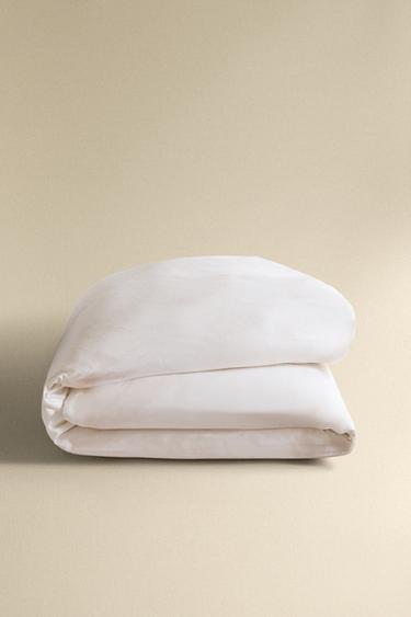MARBLE PRINT DUVET COVER - Oyster-white by Zara - Image 4
