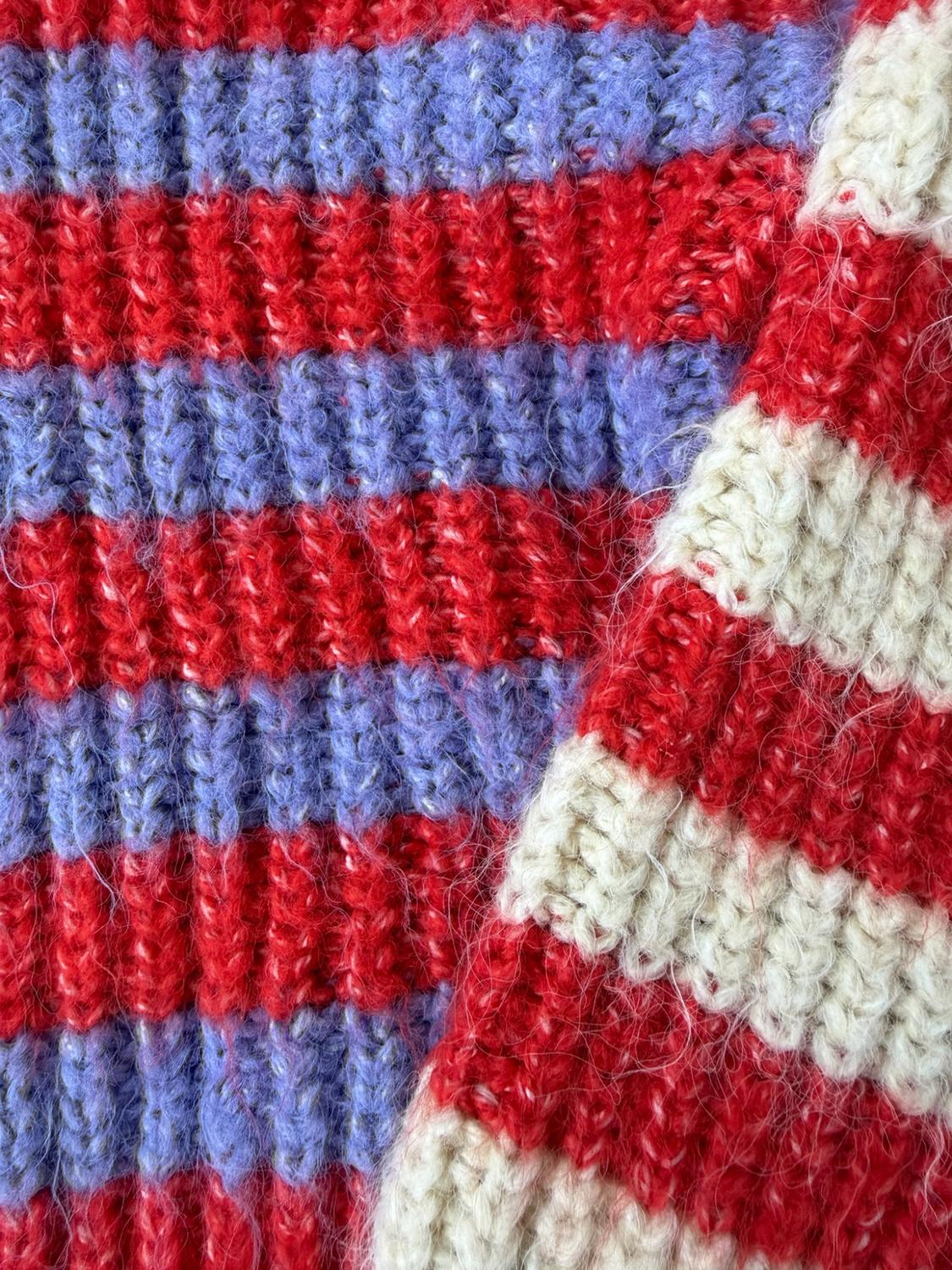 STRIPED KNIT SWEATER - Image 2