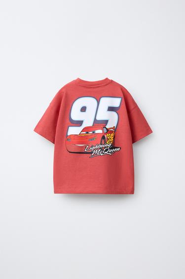 Zara CARS LIGHTNING MCQUEEN © DISNEY PRINT T-SHIRT - Red