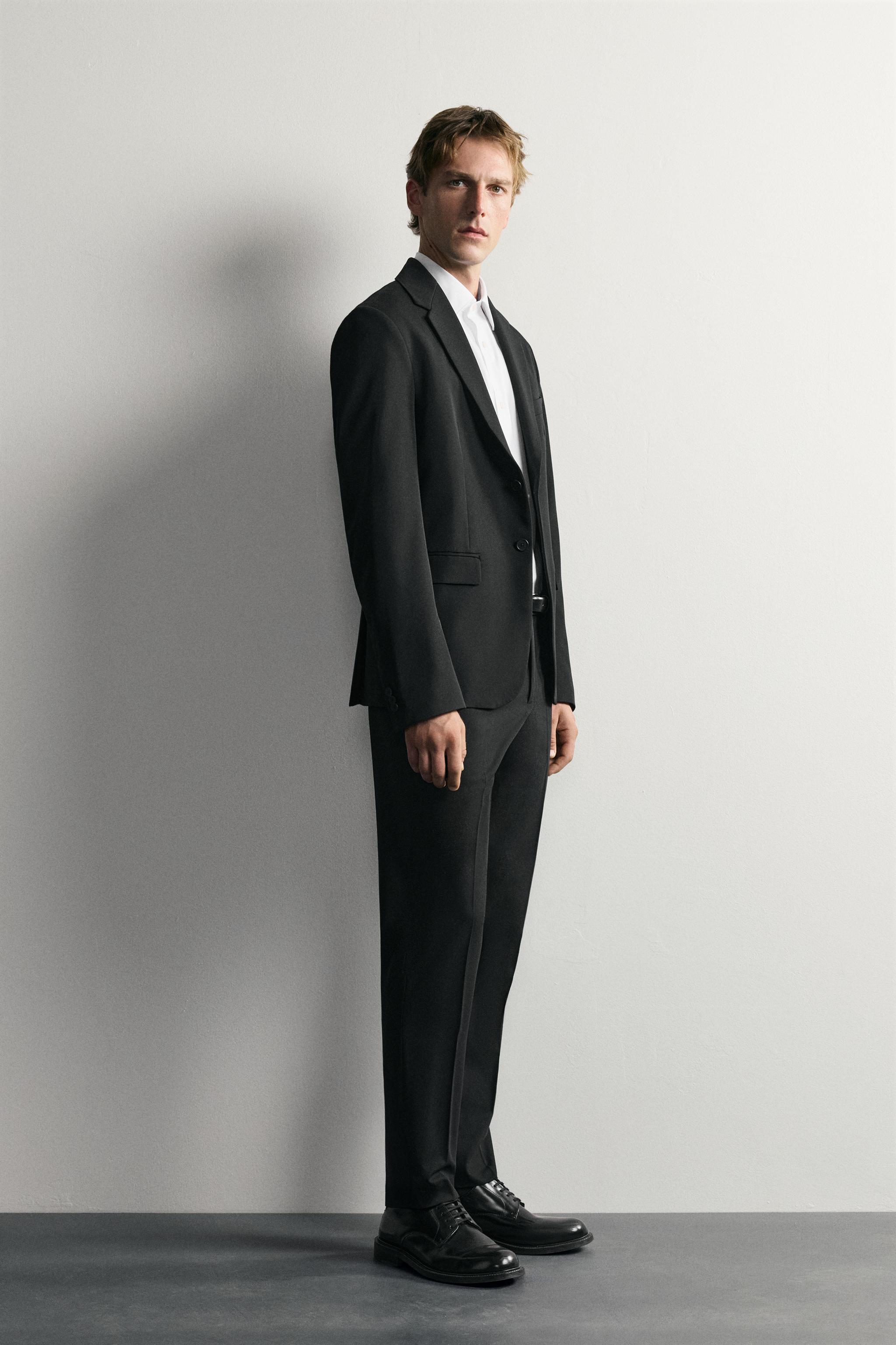 STRETCH SUIT PANTS