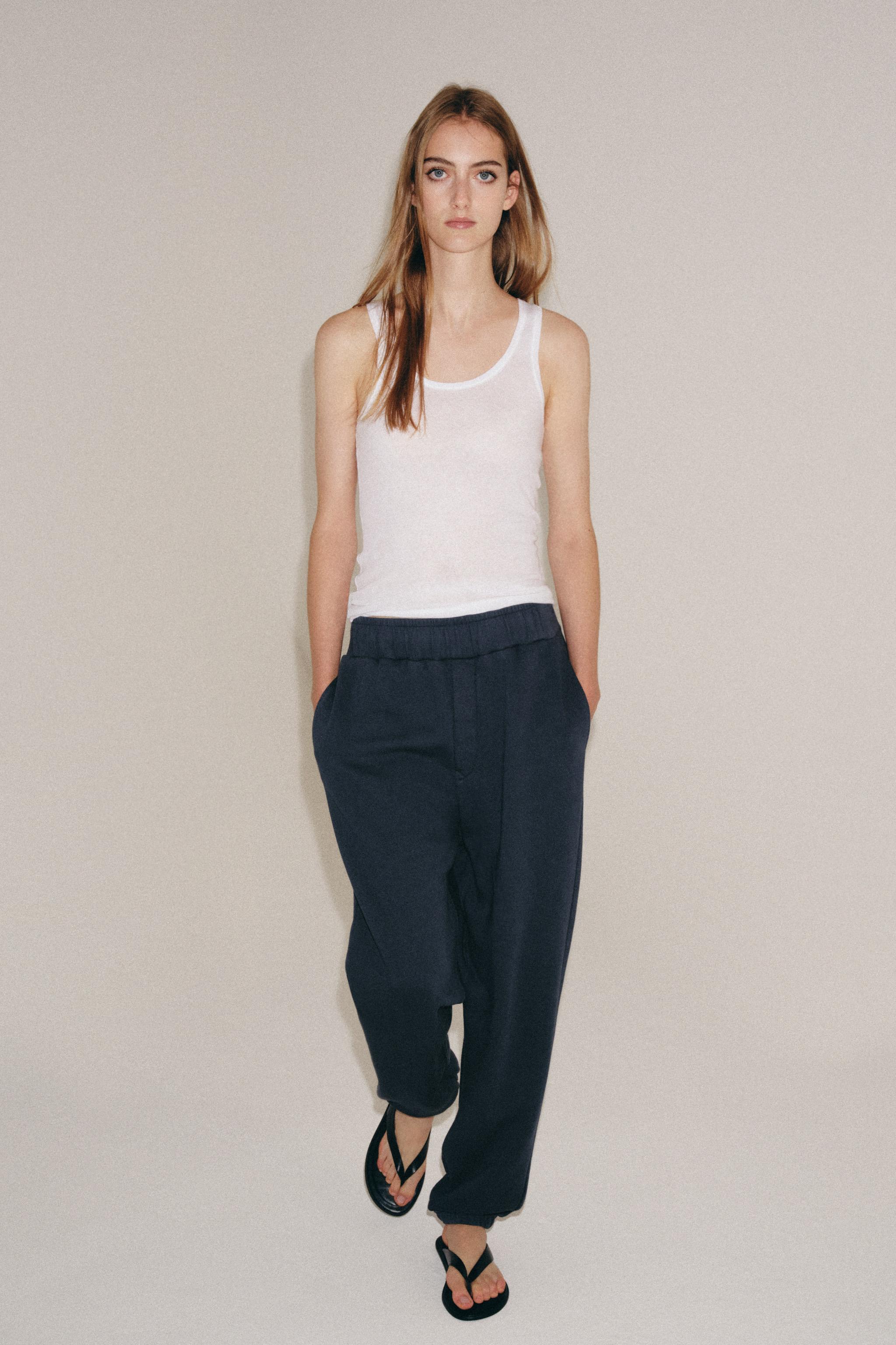 WASHED EFFECT PANTS - Indigo | ZARA United States