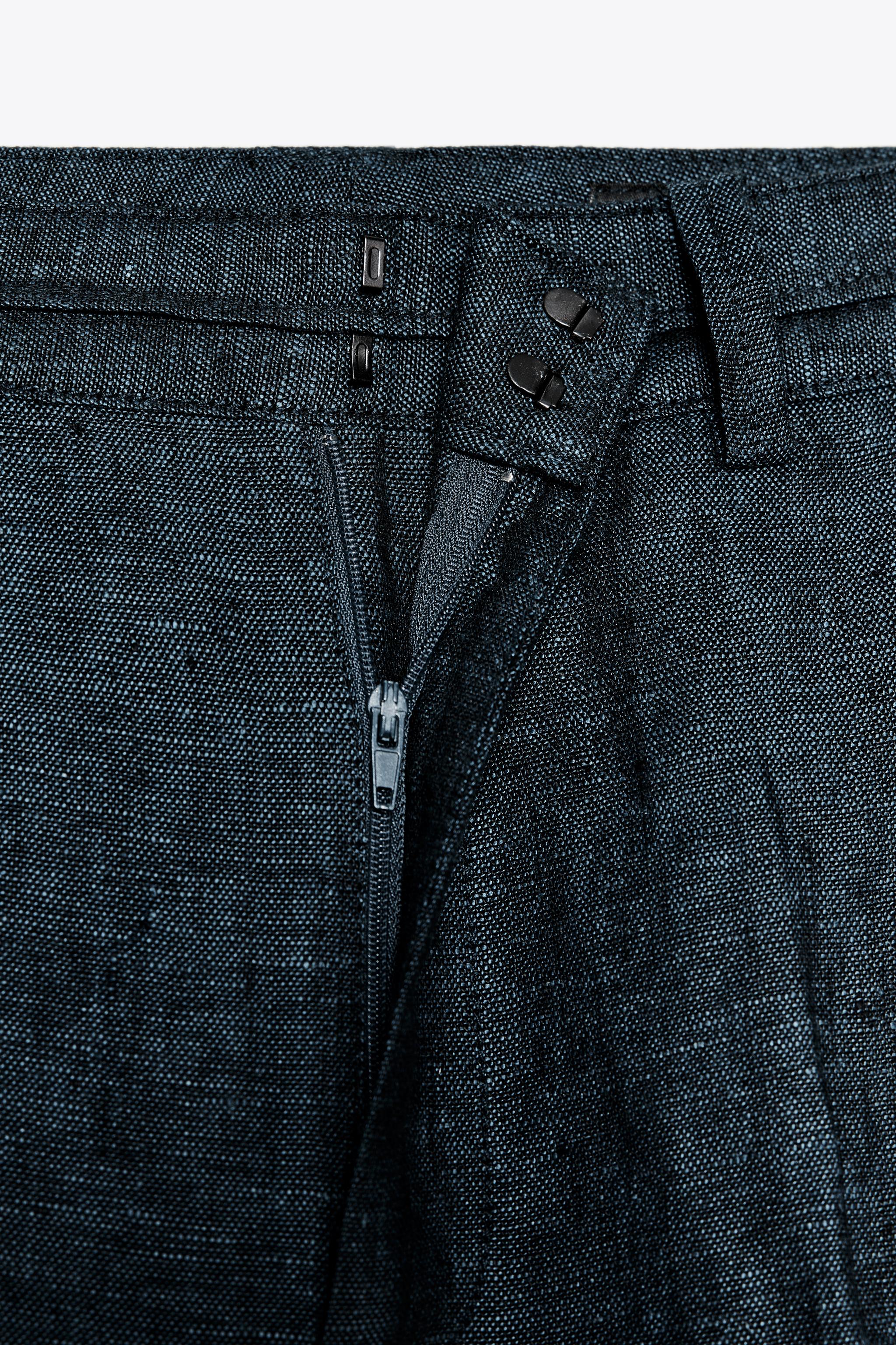 LINEN CULOTTES - Indigo | ZARA United States
