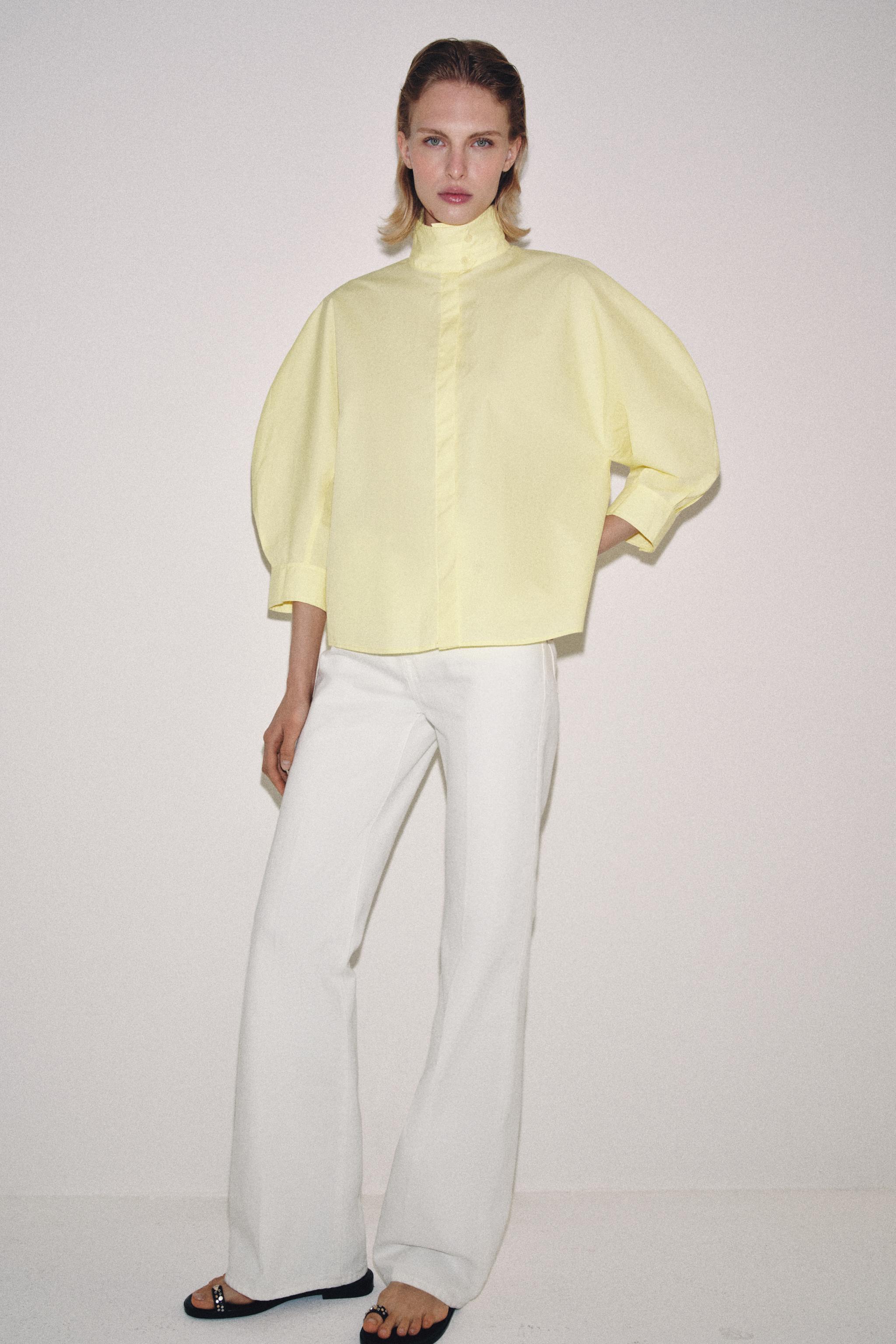 ZW COLLECTION PUFF SLEEVE SHIRT