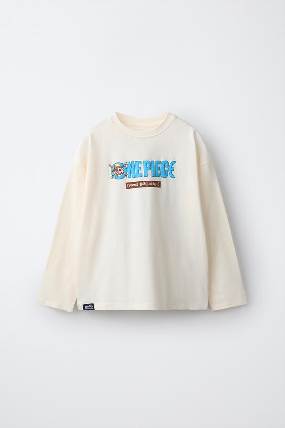 Zara ONE PIECE NETFLIX © 印花 T 恤 - 白色 - 圖片 0
