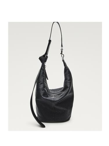 Zara Nappa leather bucket bag - Black