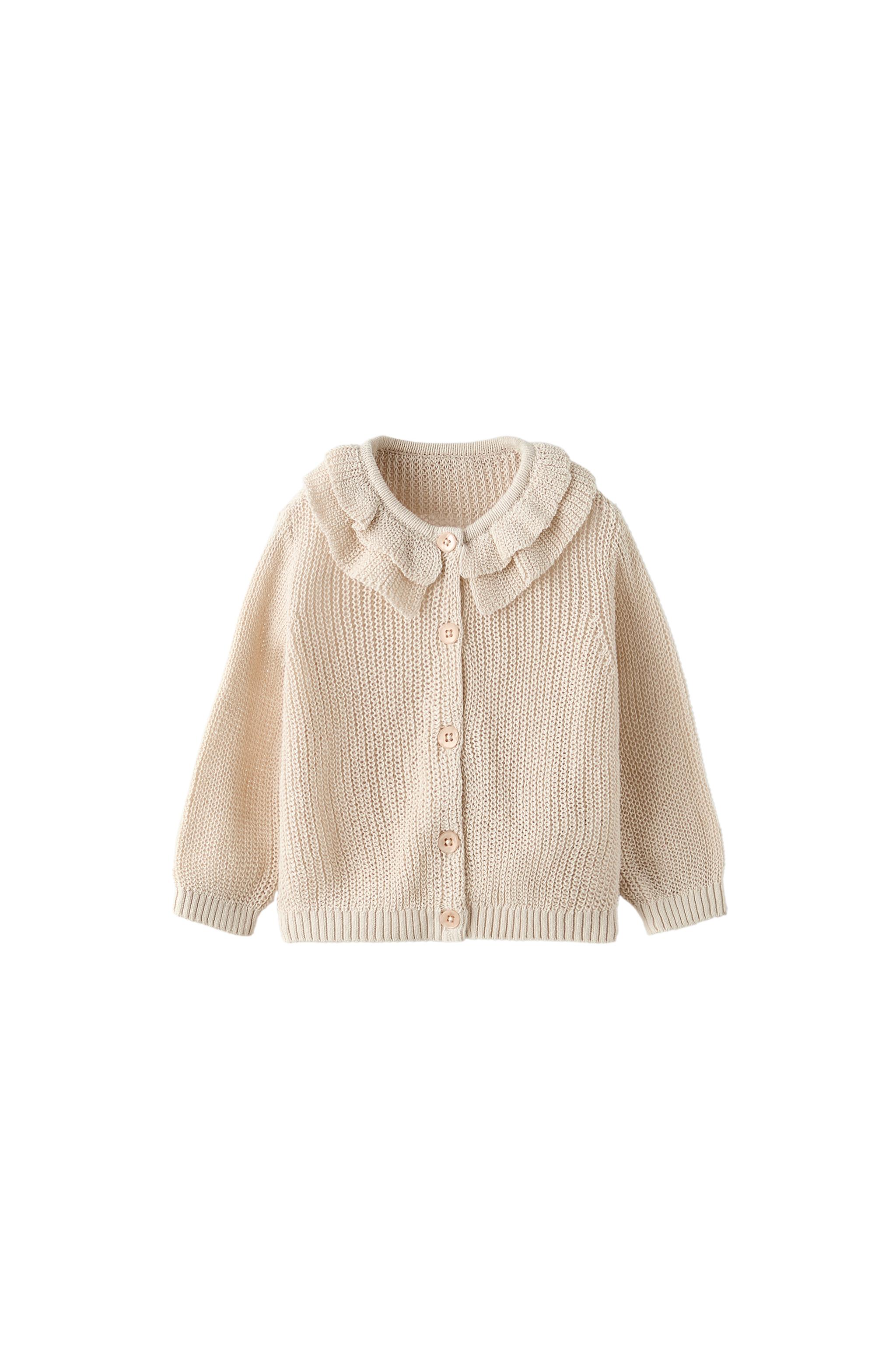 Zara knitwear baby girl top