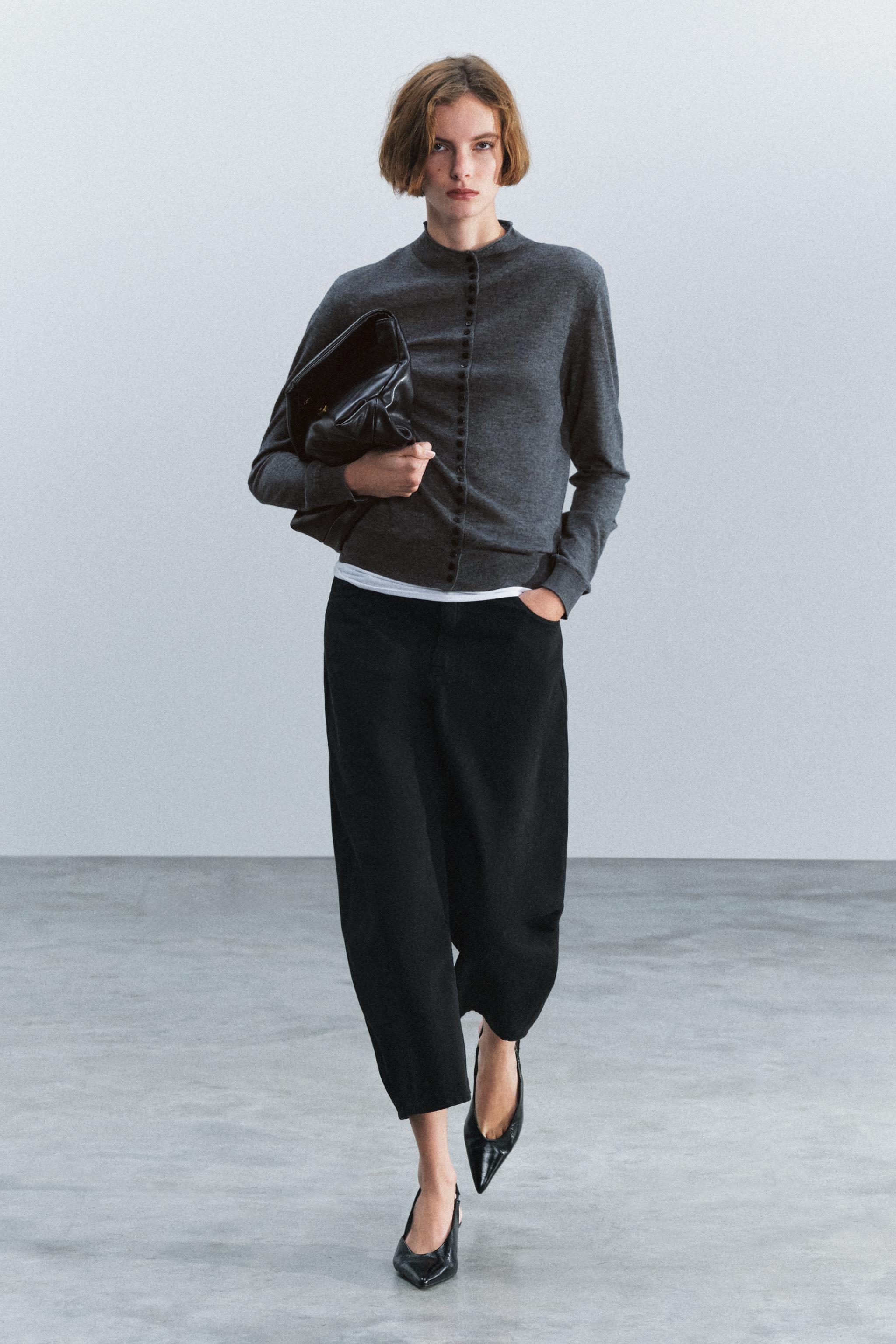 FINE-KNIT WOOL JACKET
