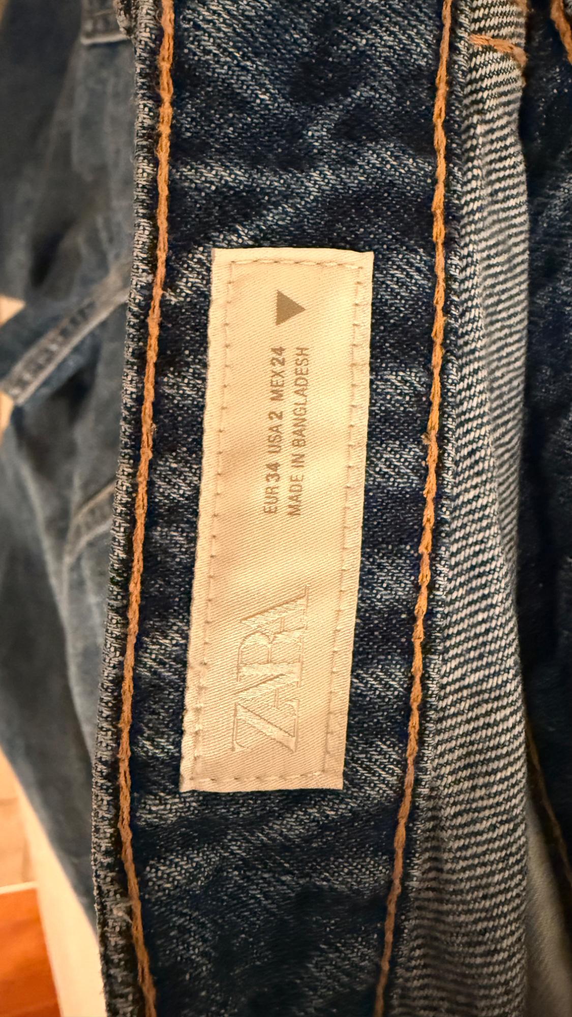 TRF BAGGY BALLOON MID-WAIST JEANS - Image 3