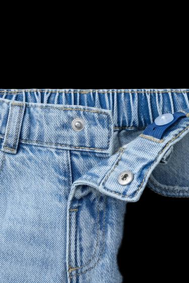 BERMUDA DENIM PARCHES CARS RAYO MCQUEEN © DISNEY - Azul medio de Zara