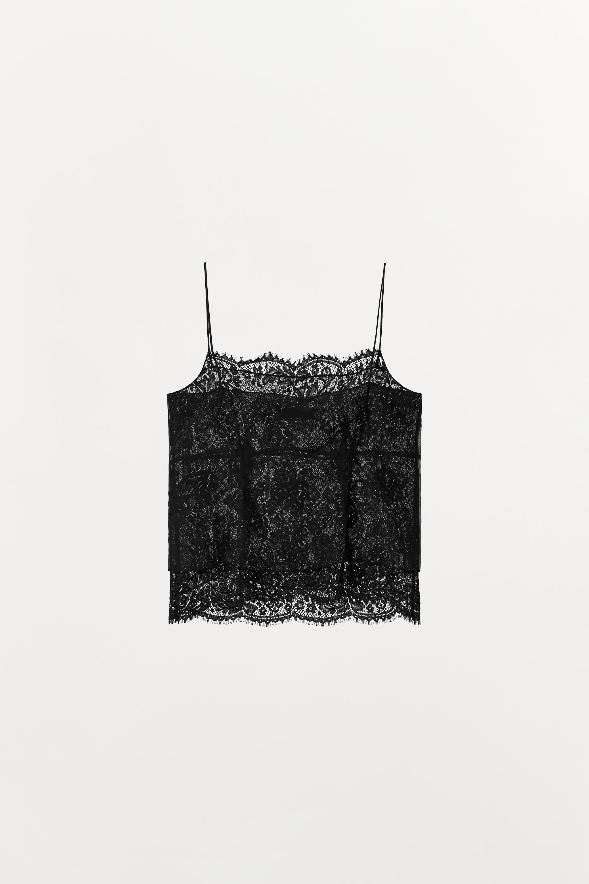 HAUT STYLE LINGERIE 100% SOIE ZW COLLECTION