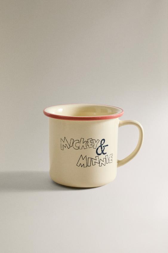 KIDS' CERAMIC MICKEY & MINNIE MOUSE ©DISNEY MUG - Multicoloured by Zara - Image 0