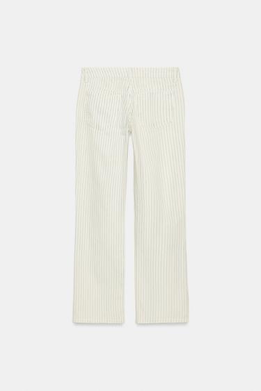 JEAN TRF DROIT RAYURES TAILLE BASSE - Rayures de Zara - Image 7