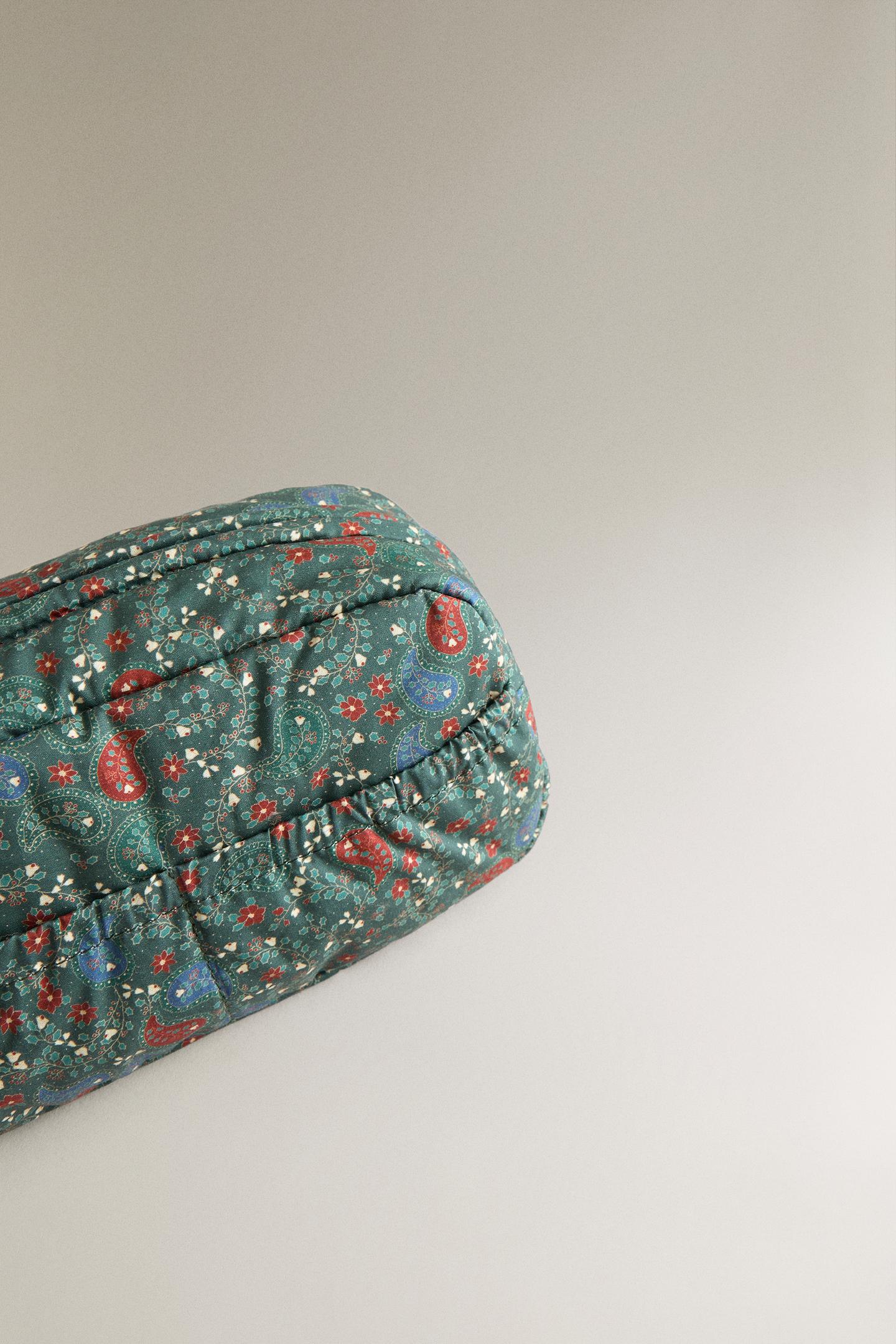 Детская сумка Zara Paisley Quilted Makeup, цвет: Разноцветный — фото 4