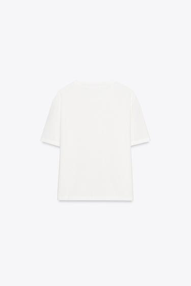 CUT-OUT KNIT TOP - Mid-ecru by Zara - Image 1