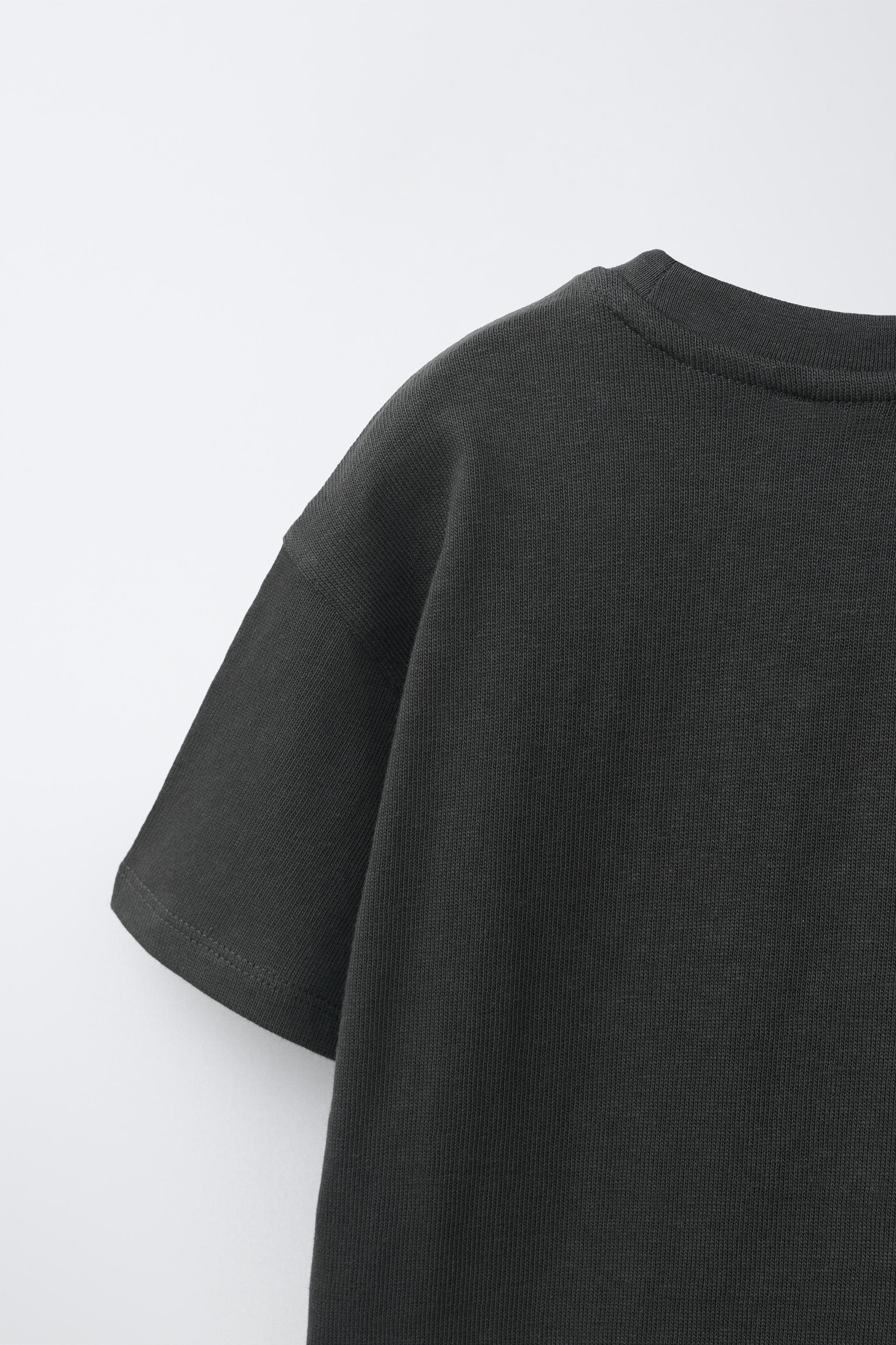 Детские футболки Zara EMBROIDERED T-SHIRT — фото 5