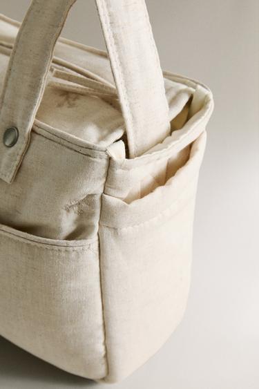 SAC À LANGER MATERNITÉ BRODÉ - Écru de Zara - Image 2