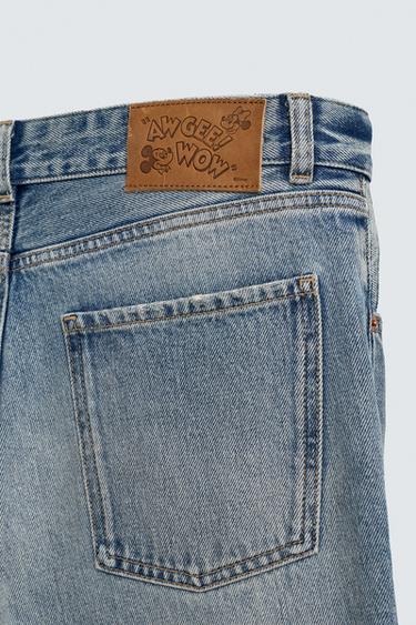JEAN FLARE FIT DÉCHIRÉ HARRY LAMBERT FOR ZARA X DISNEY - Bleu de Zara - Image 10