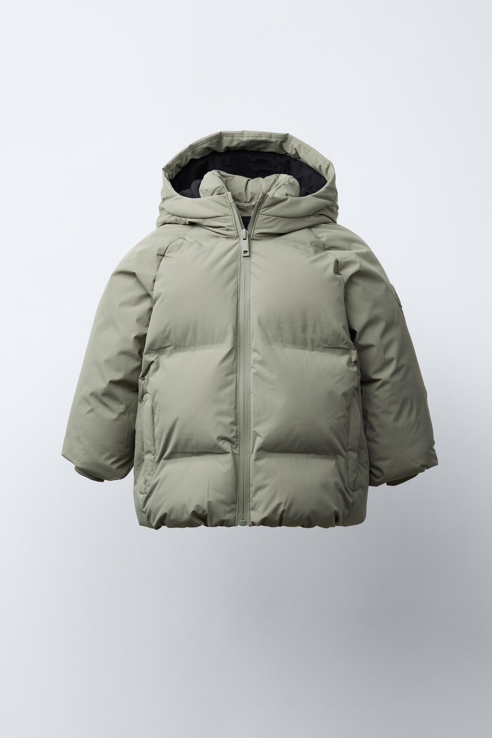 ZARA ベビー 新品 ウォーターレペレントフェザーダウンパフジャケット 110 ZARA ベビー 新品 ウォーターレペレントフェザーダウンパフ