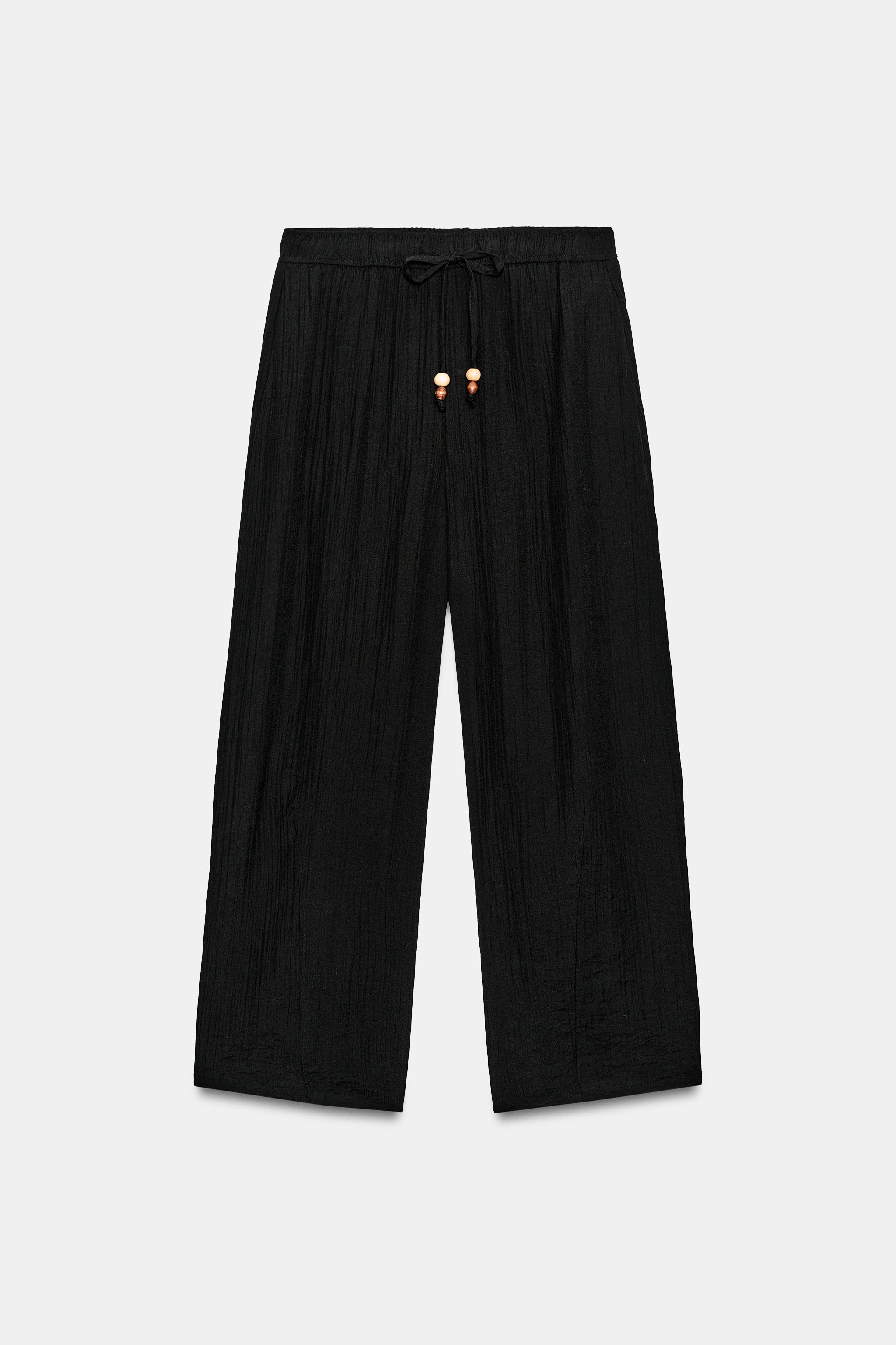 RUSTIC BARREL PANTS - Sky blue | ZARA Canada