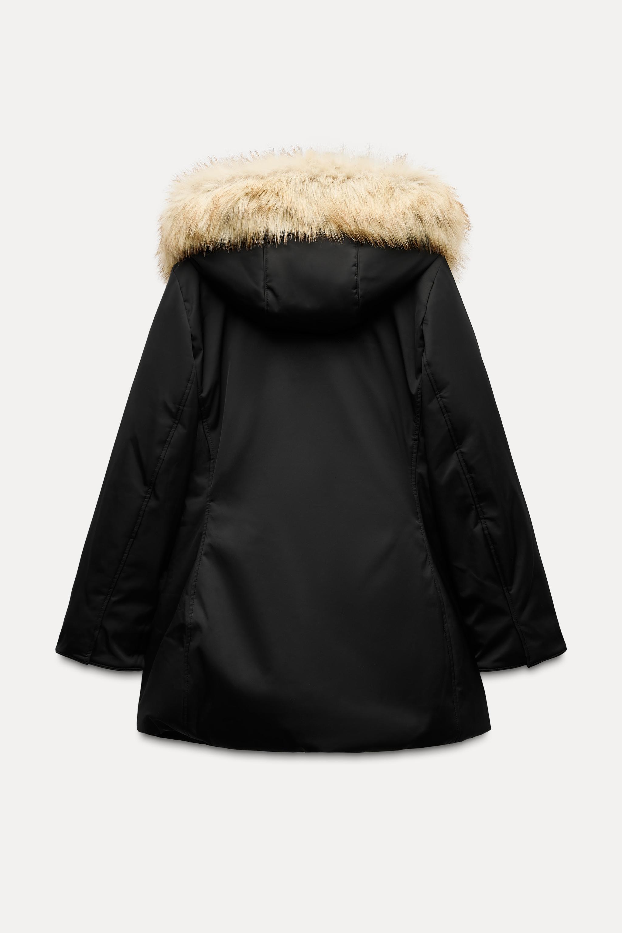 Anorak noir femme best sale