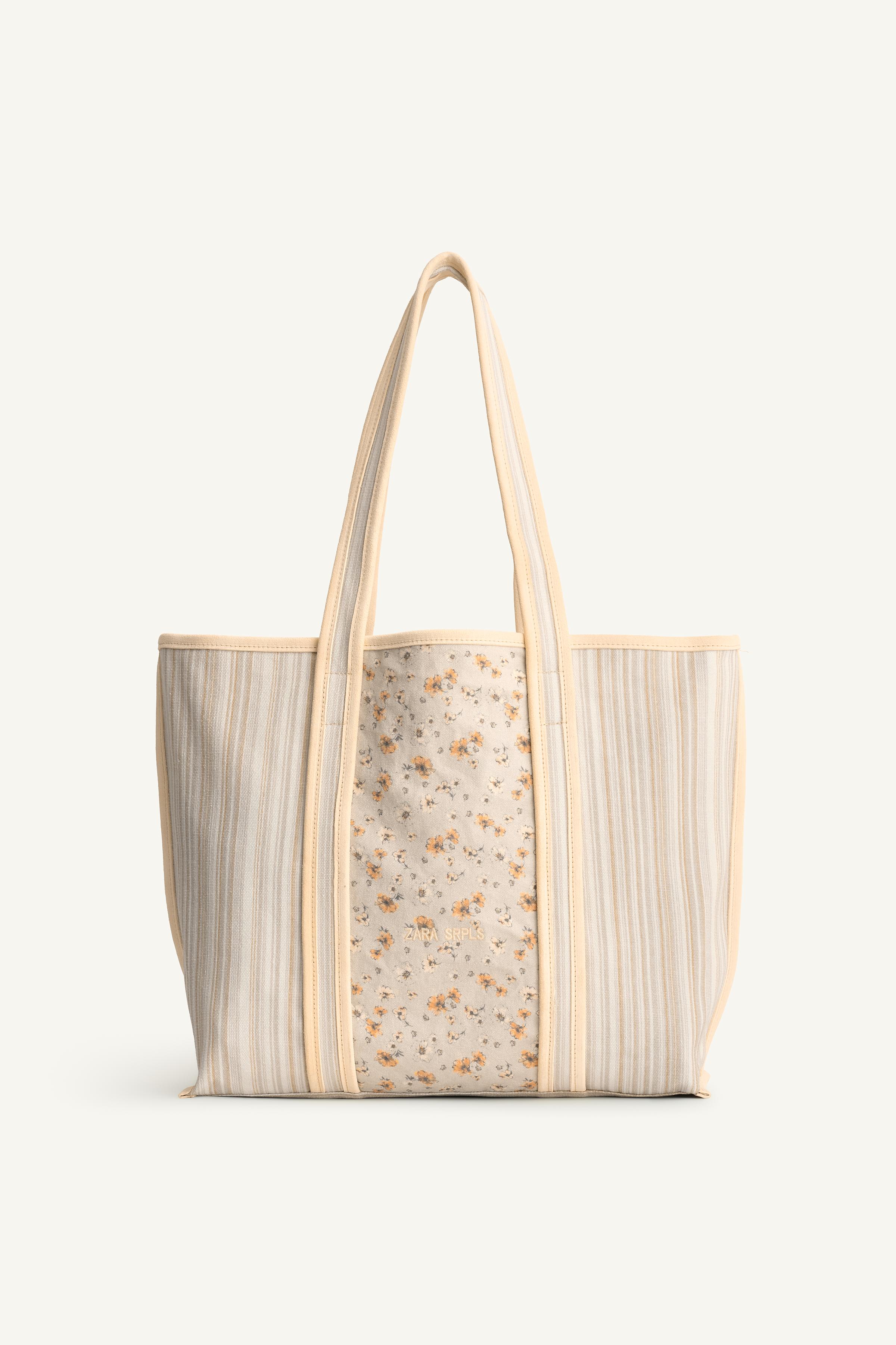 SAC SHOPPER À RAYURES