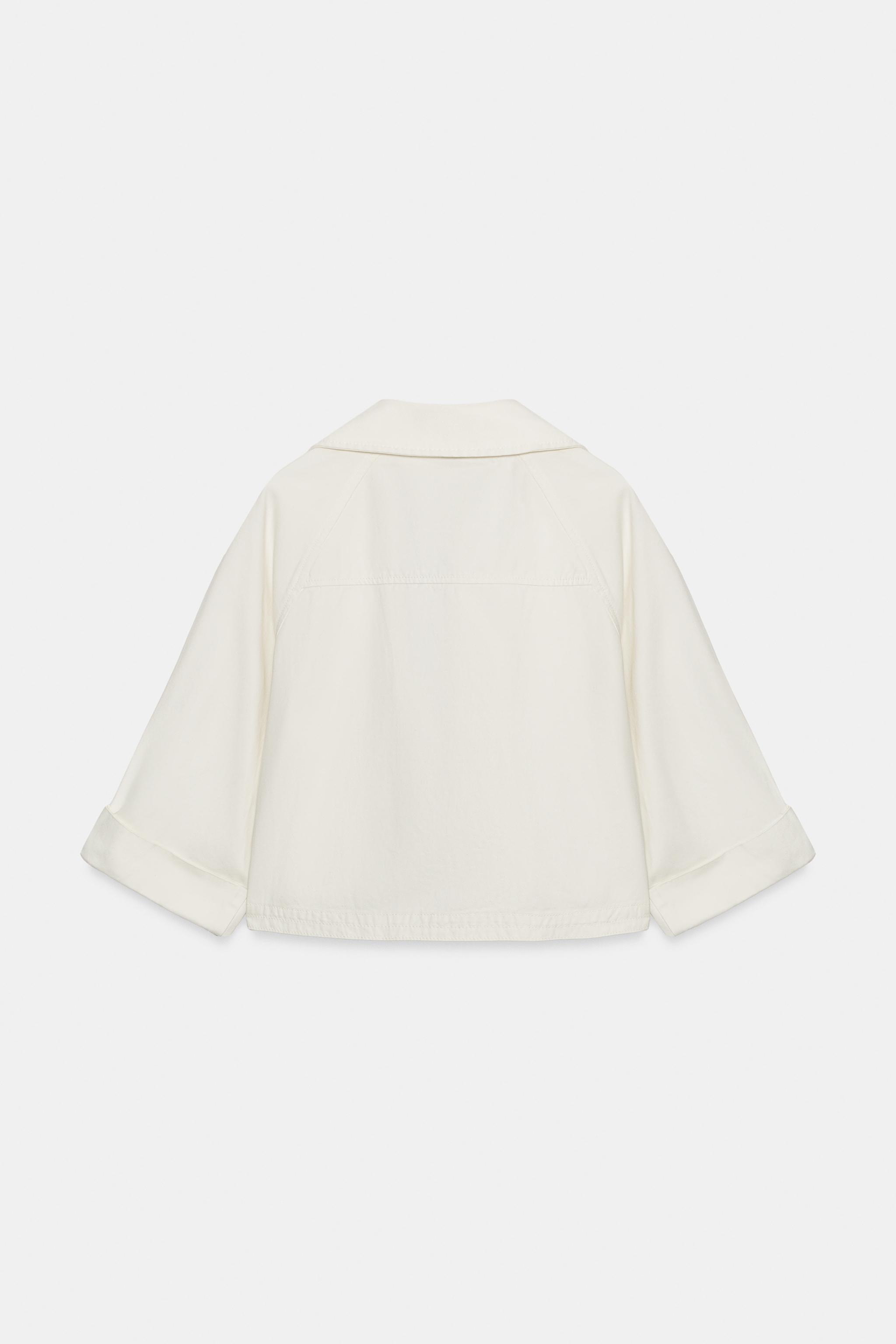 CROPPED BUTTON JACKET