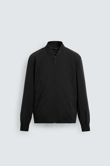 CAZADORA BOMBER LIGERA - Negro de Zara