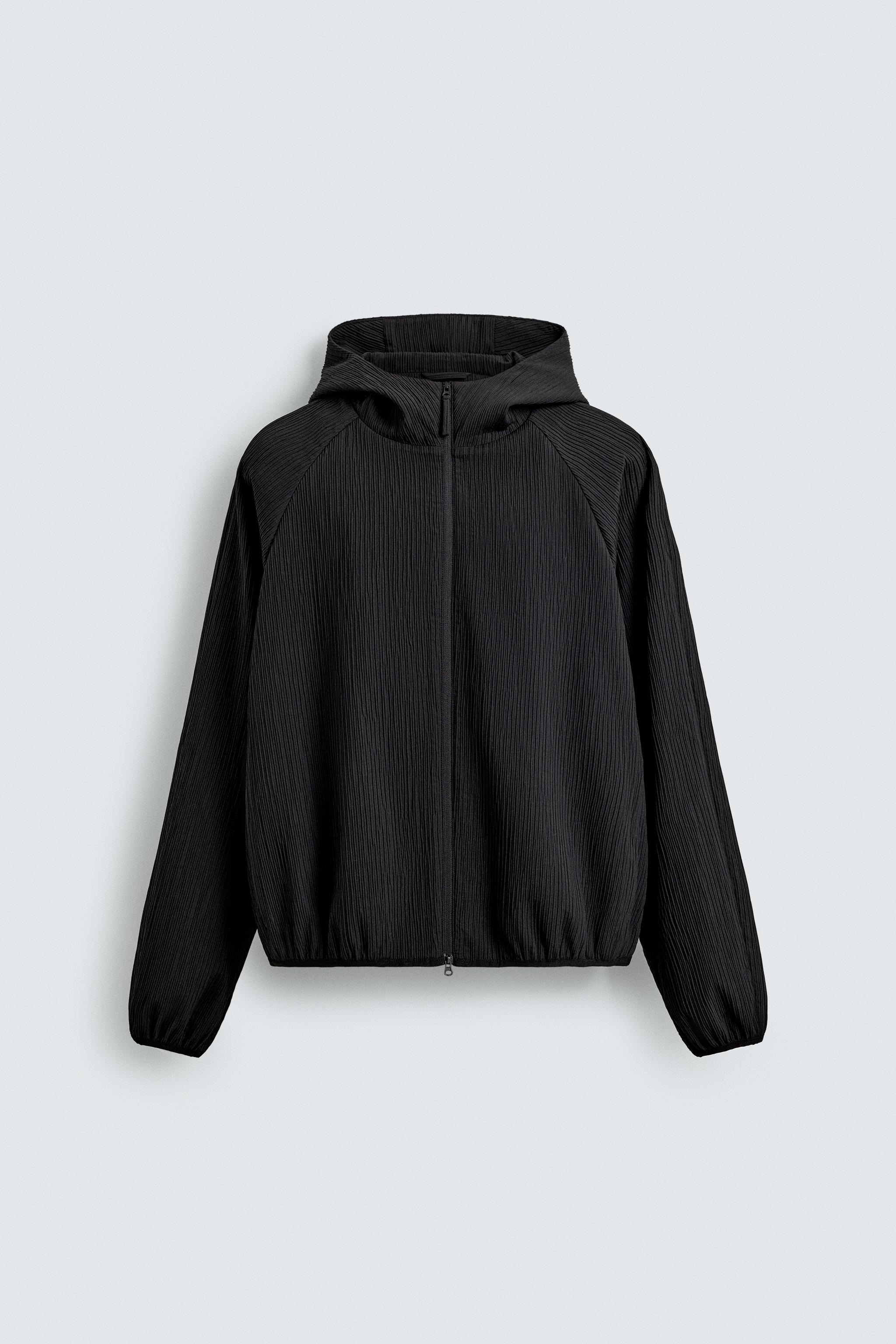 リリーフ ボクシーフィットジャケット - ブラック | ZARA Japan / 日本
