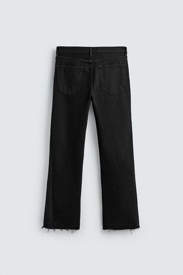 FLARE FIT JEANS - Black by Zara