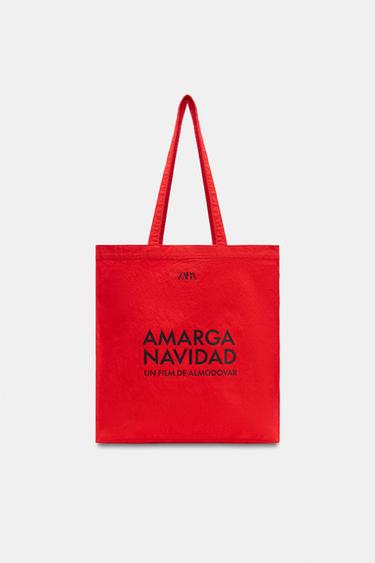 ALMODÓVAR TOTE BAG - Red by Zara - Image 1