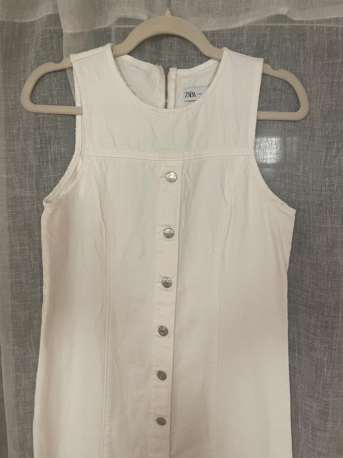 DENIM MIDI DRESS - Image 3
