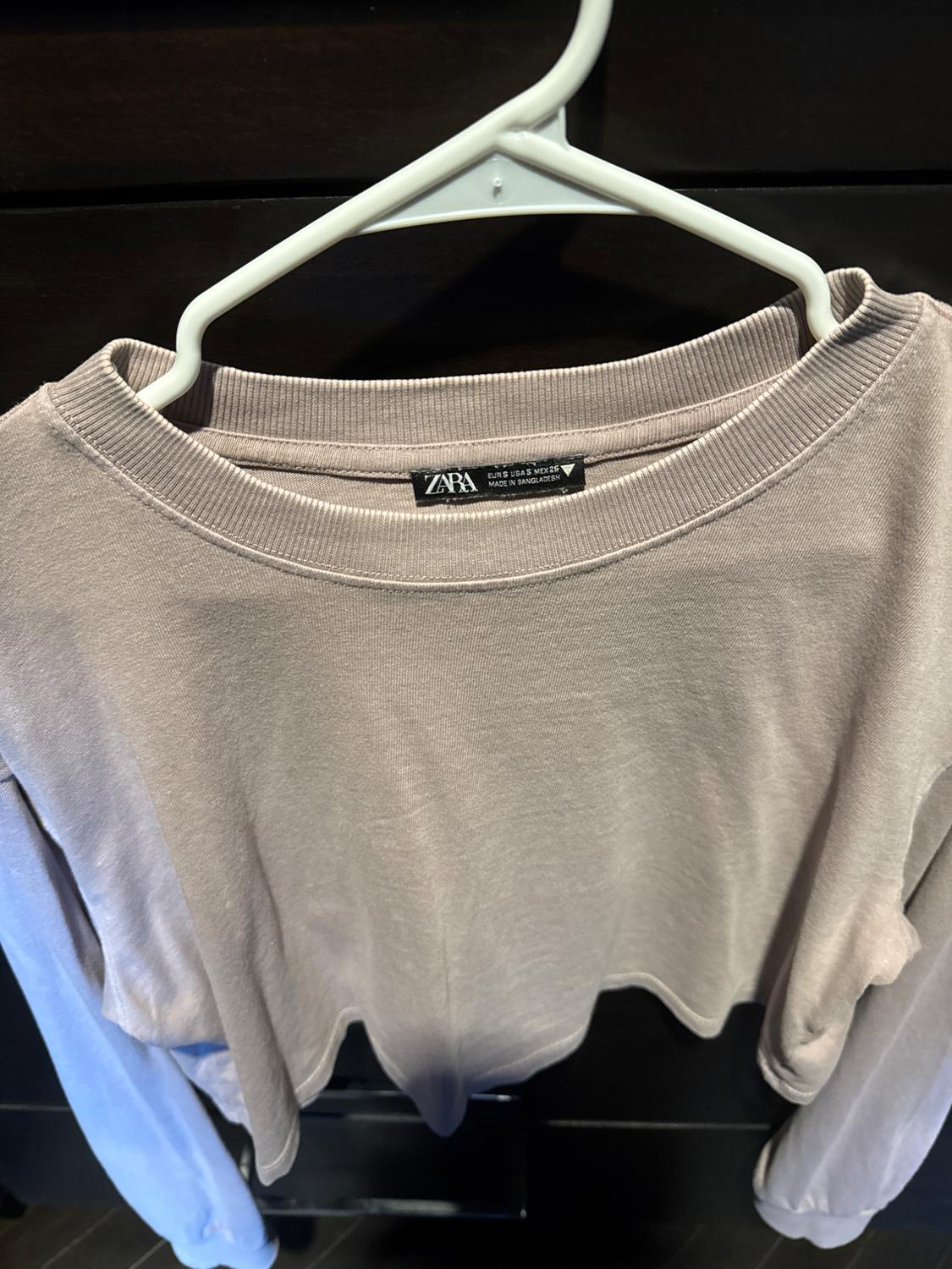 CROPPED WASHED SHIRT - Image 3
