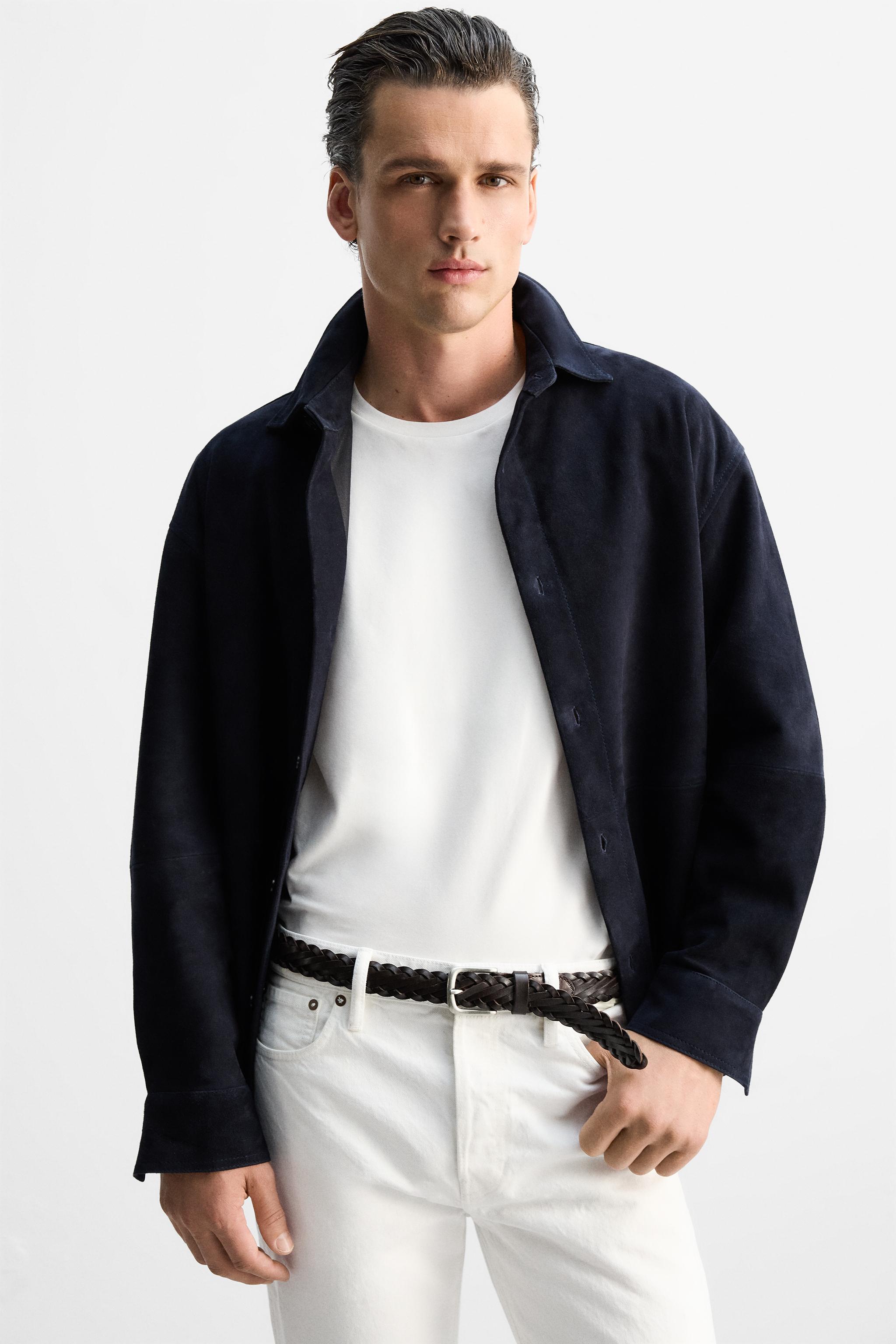 LIMITED EDITION レザーベルト - ダークブラウン | ZARA Japan