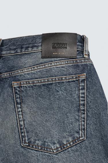 JEAN STRAIGHT ANKLE FIT ÉDITION LIMITÉE - Bleu de Zara - Image 10