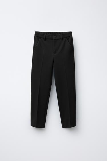 შარვალი კოსტიუმი COMFORT - Zara-ს Black