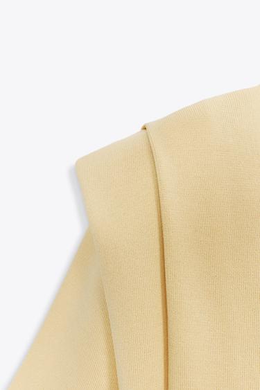 TOP EN MAILLE À ÉPAULETTES - Bis de Zara - Image 7
