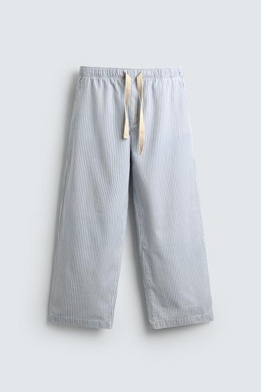بنطلون باجي مخطط - خطوط by Zara