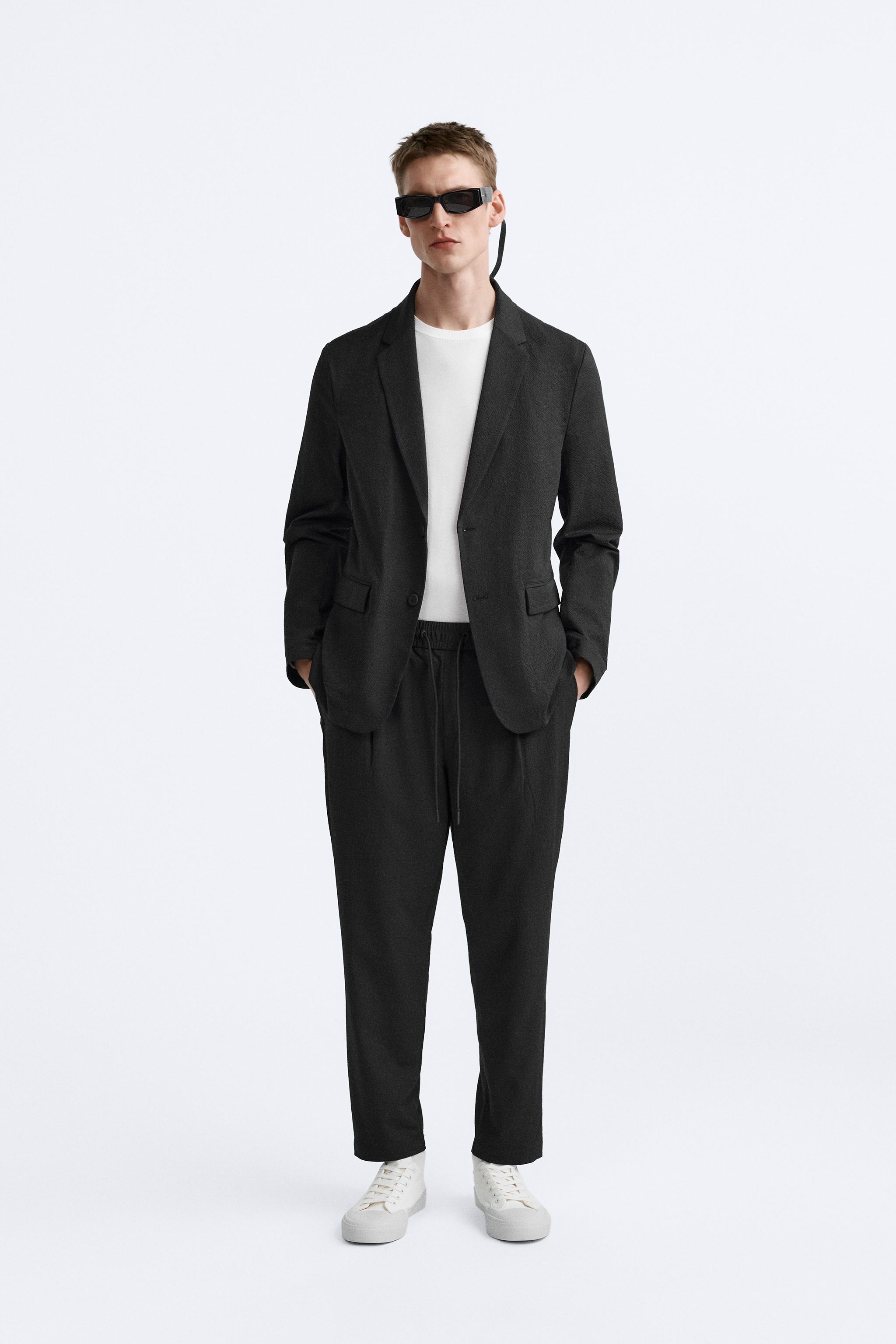 パンツ (ブラック・黒) | メンズ | 最新コレクション | ZARA 日本