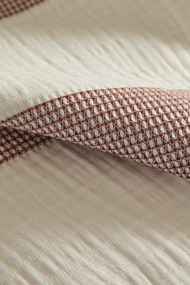 KIDS' STRIPED BEDSPREAD - Brick by Zara - Image 3