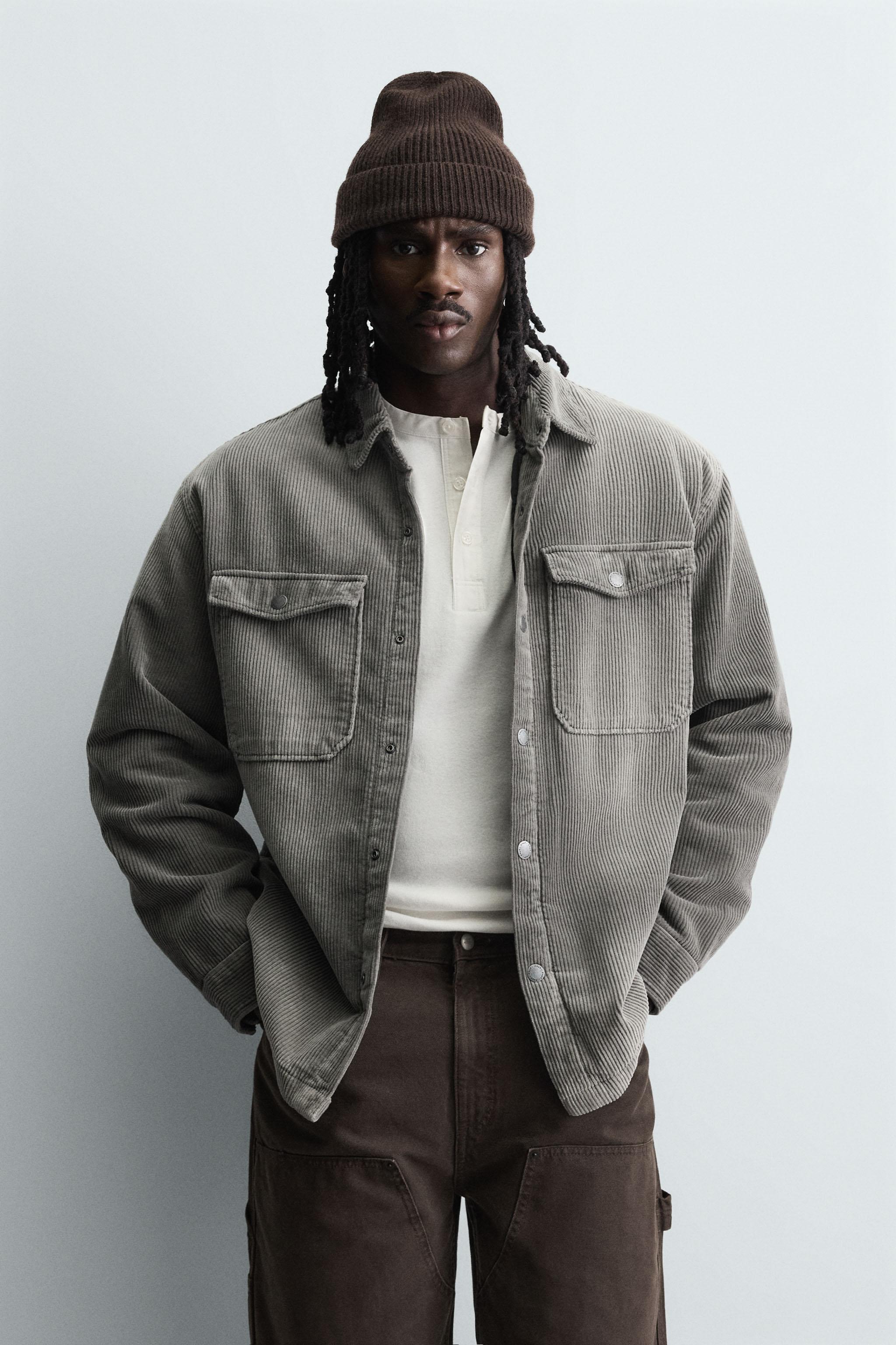 WASHED CORDUROY OVERSHIRT