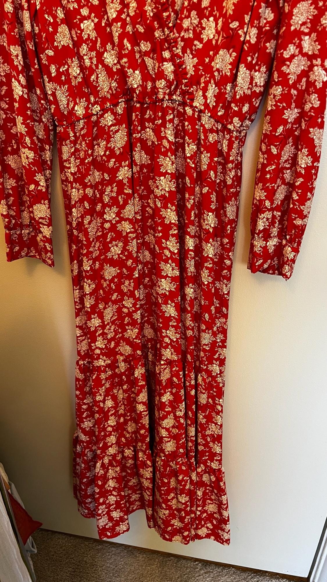 VESTIDO MIDI ESTAMPADO FLORAL - Image 2