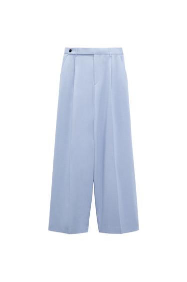 MASCULINE WIDE-LEG TROUSERS