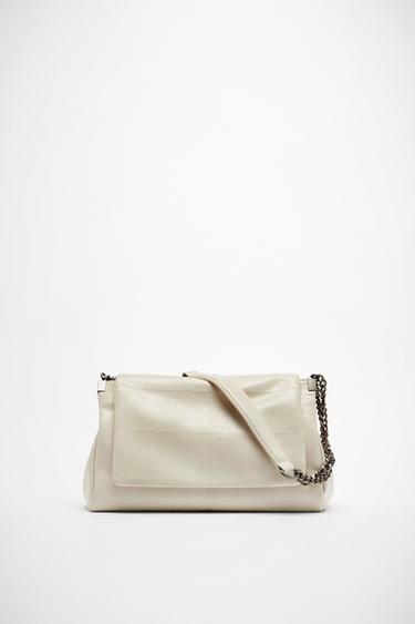 BOLSA TIRACOLO COM ABA ROCK - Cru da Zara