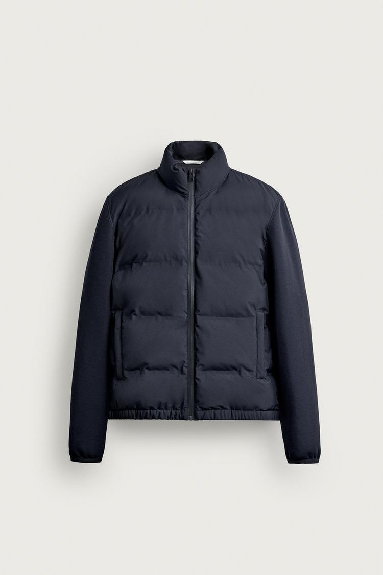 Chaqueta acolchada combinada 7