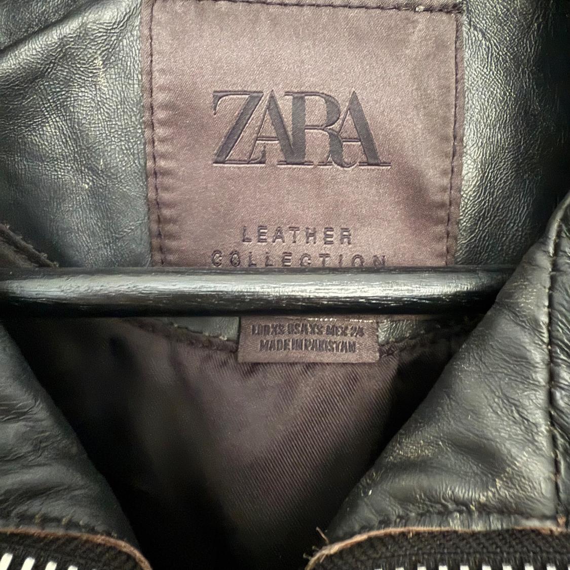 100% LEATHER JACKET ZW COLLECTION - Image 5