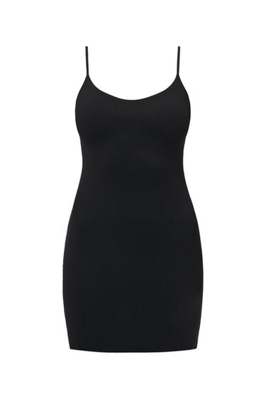 SHORT SHAPEWEAR SLIP DRESS