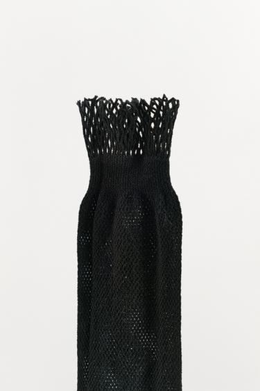 SEAMLESS LONG MITTENS LIMITED EDITION - Black by Zara - Image 2